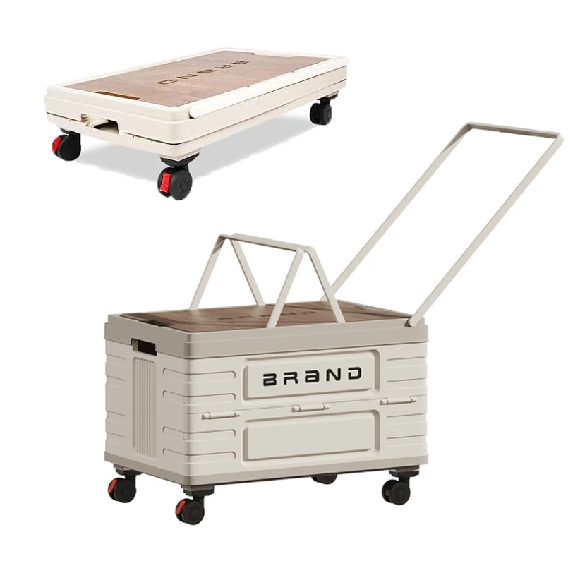 Foldable Storage Cart – Heavy-Duty Mobile - Image 1