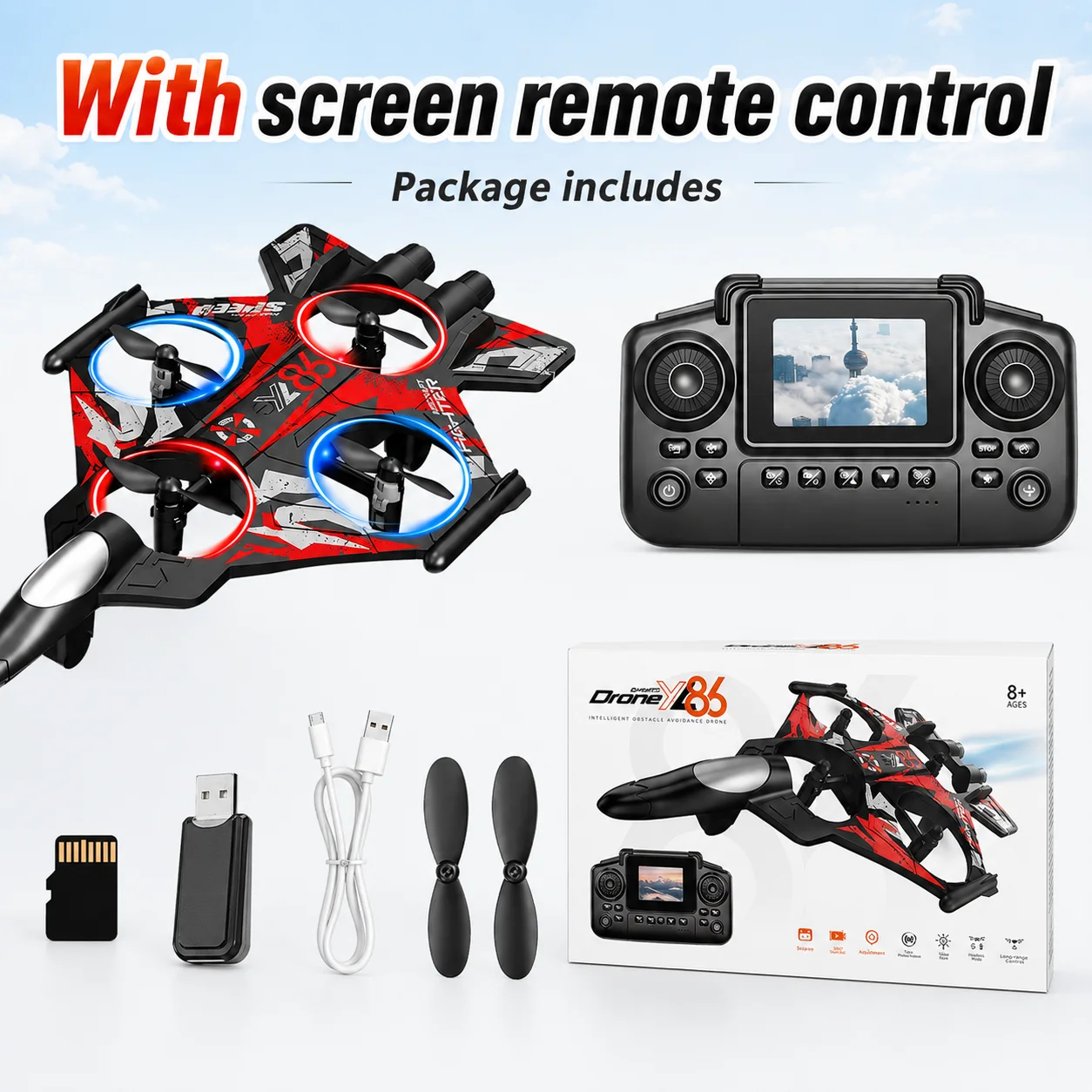 Fighter Shape RC Quadcopter - Image 4
