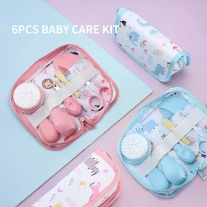 6pcs/set Care Kit with Bag - Portable Travel Set - Thumbnail Image 2