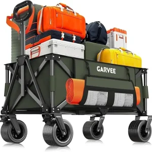 Outdoor Wagon Carts Foldable, 460 LBS Weight Collapsible - Thumbnail Image 5