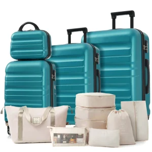 6-Piece ABS Hardshell Luggage Set - Thumbnail Image 11