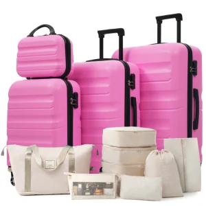 6-Piece ABS Hardshell Luggage Set - Thumbnail Image 5