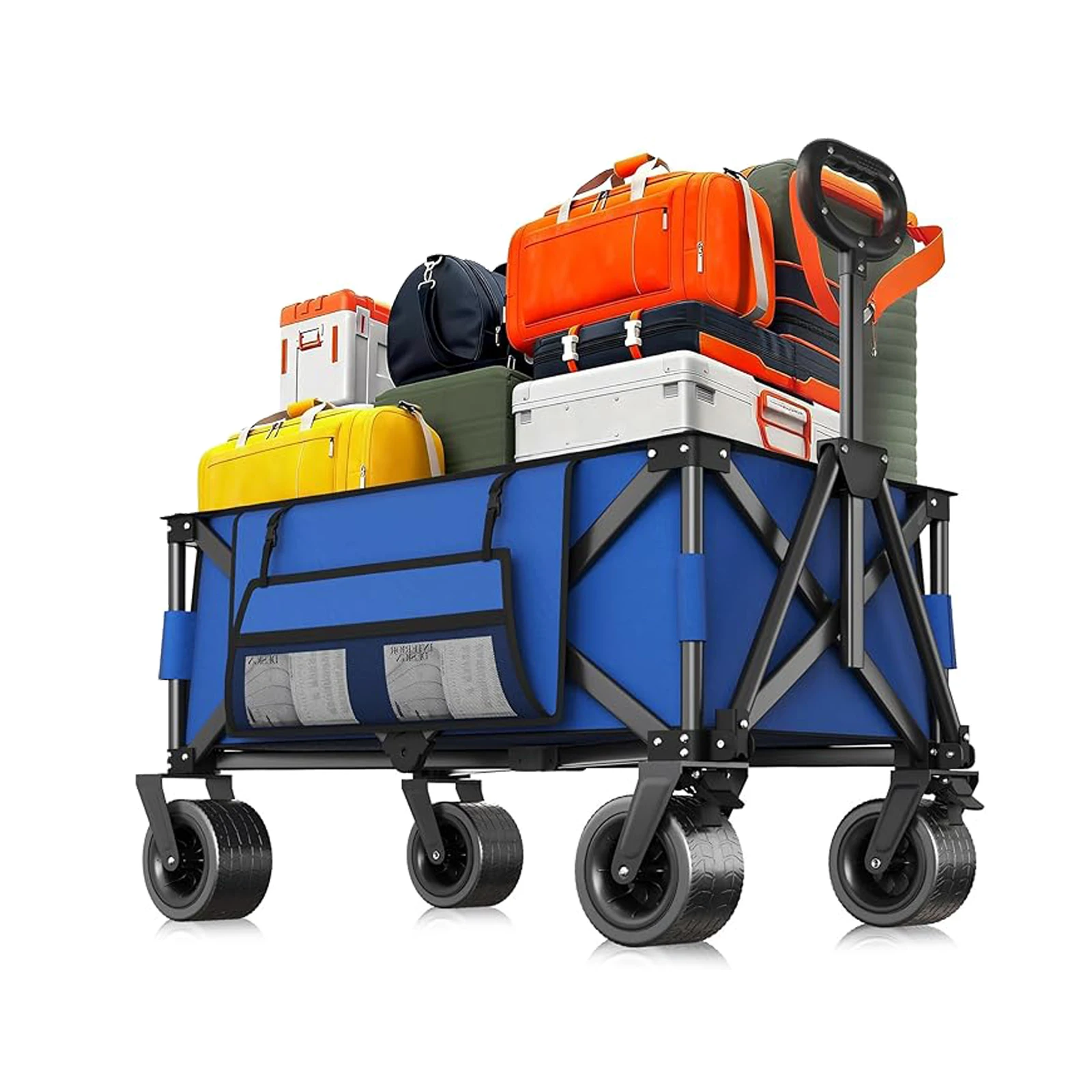 Outdoor Wagon Carts Foldable, 460 LBS Weight Collapsible - Image 1