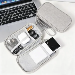 Data Cable Storage Bag Waterproof Portable - Thumbnail Image 3