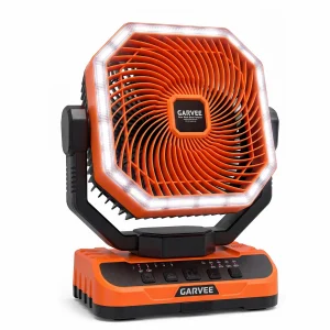 Portable Camping Fan  Rechargeable Battery