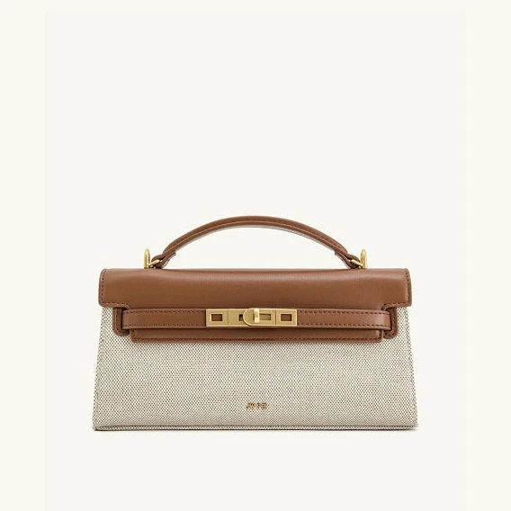Leather Top Handle Handbag Women's Purse - Image 11