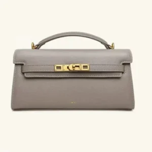 Leather Top Handle Handbag Women's Purse - Thumbnail Image 2