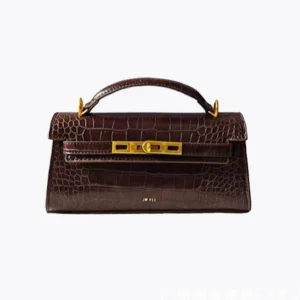 Leather Top Handle Handbag Women's Purse - Thumbnail Image 1