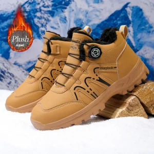 Unisex Winter Fleece Lined Snow Boots - Thumbnail Image 2