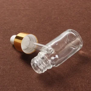28pcs 15/30/50ml Golden Empty Dropper Bottle - Thumbnail Image 2