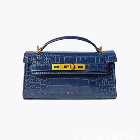 Leather Top Handle Handbag Women's Purse - Image 5