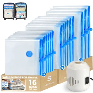 Vacuum Storage Bags with Electric Pumps - Thumbnail Image 3