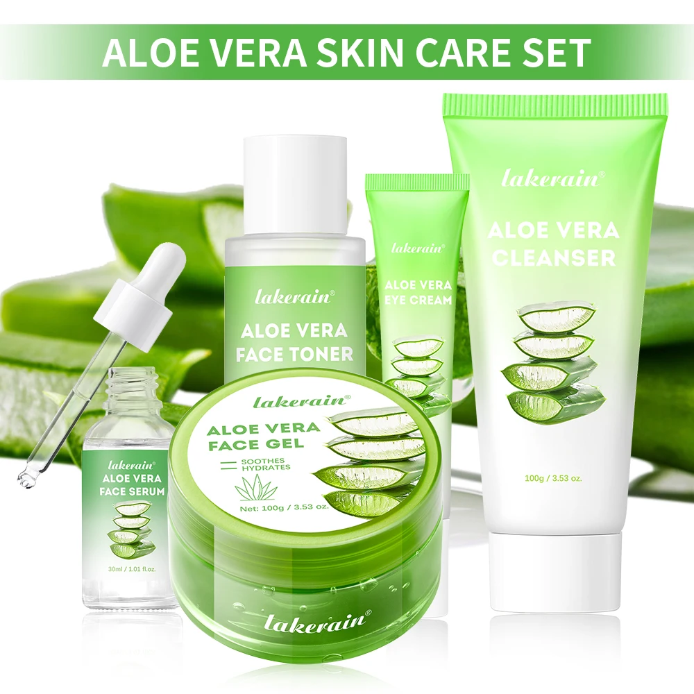 Aloe Vera 5 Pcs Skin Care Set - Image 1