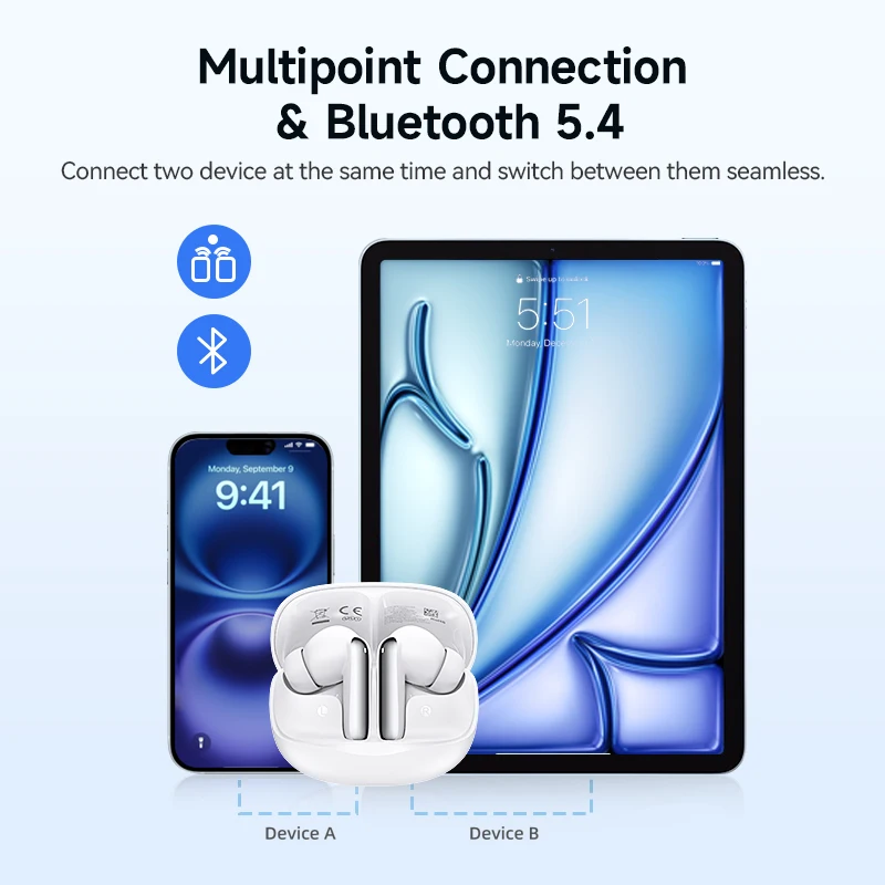 Wireless Earphone Bluetooth 5.4 Earbuds - Image 6