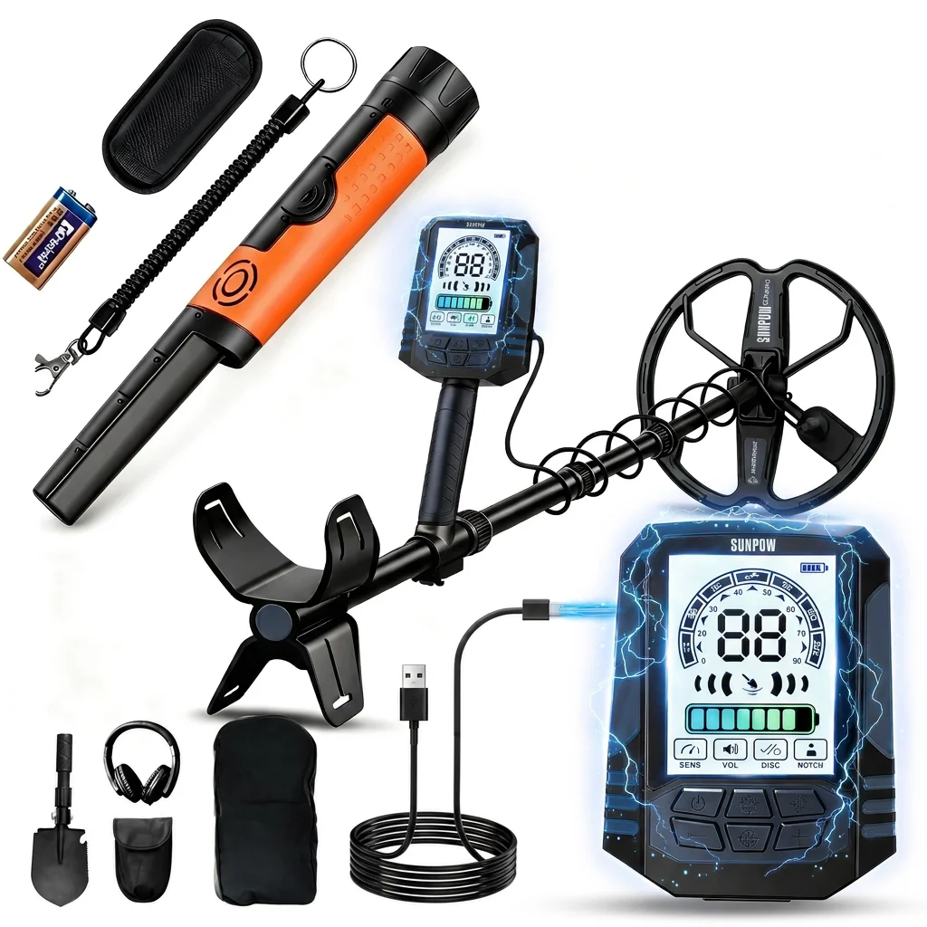 Professional Underground Rechargeable Metal Detector - Image 1