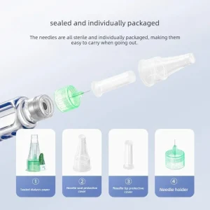 100PCS Disposable Insulin Pen Needles 4/5/6/8mm