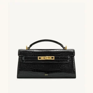 Leather Top Handle Handbag Women's Purse - Thumbnail Image 7