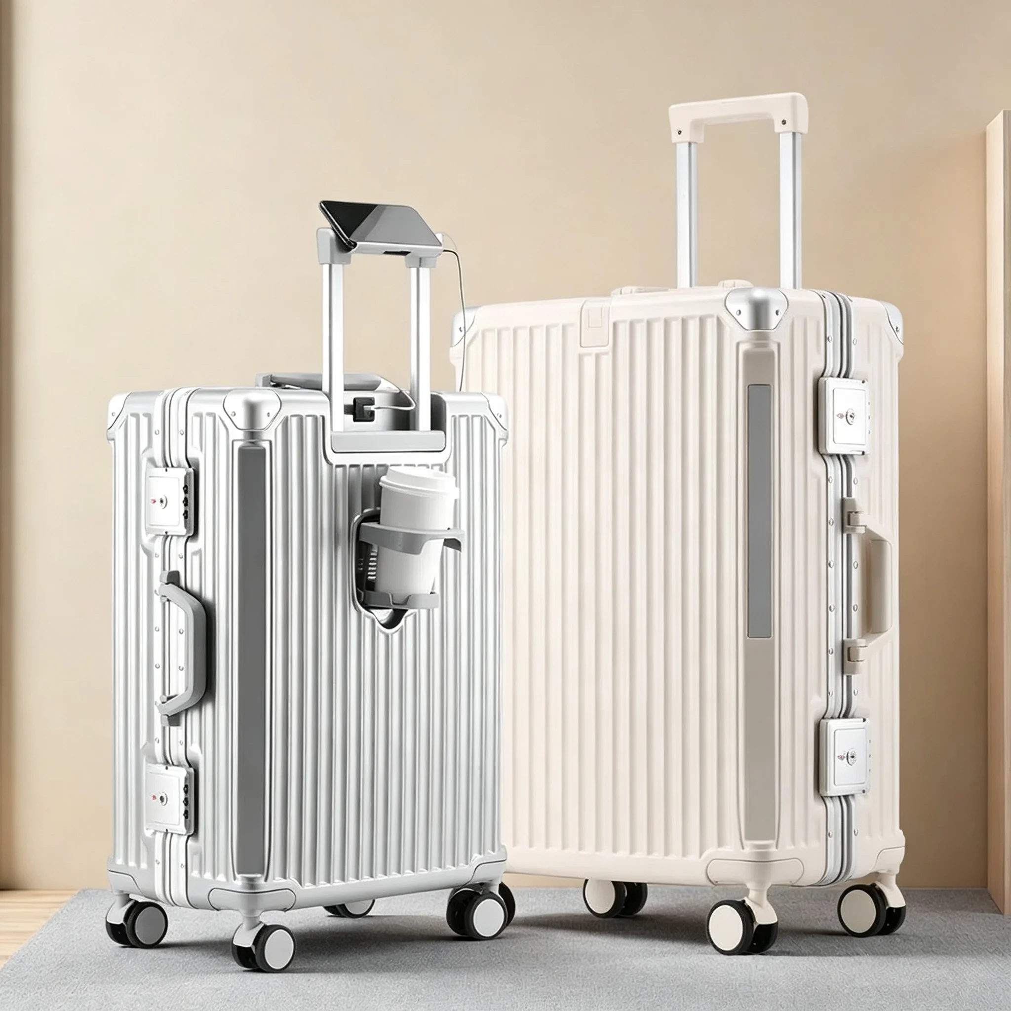BunnyFly Suitcase Travel Suitcase Men Women 20 - Image 2