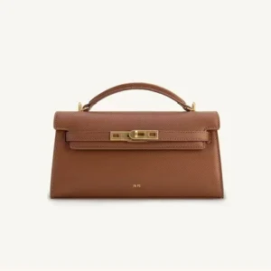 Leather Top Handle Handbag Women's Purse - Thumbnail Image 3