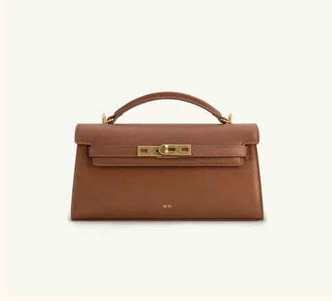 Leather Top Handle Handbag Women's Purse - Image 3