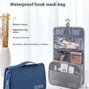 Foldable Toiletry Bag Organizer For Travel Business - Thumbnail Image 7