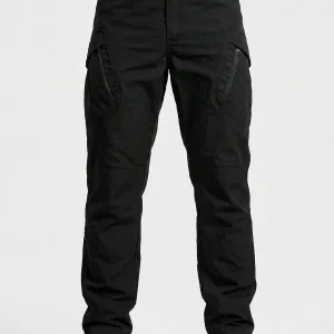 Men's Cargo Pants Black, - Thumbnail Image 2