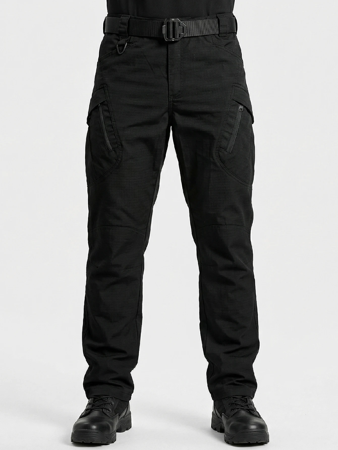 Men's Cargo Pants Black, - Image 2
