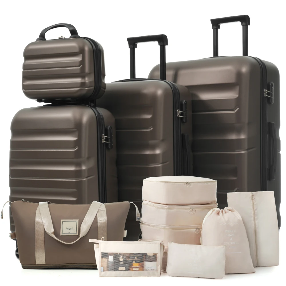 6-Piece ABS Hardshell Luggage Set - Image 3