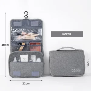 Foldable Toiletry Bag Organizer For Travel Business - Thumbnail Image 3