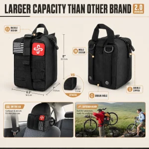 Car Emergency Kit Portable Family Travel T - Thumbnail Image 2