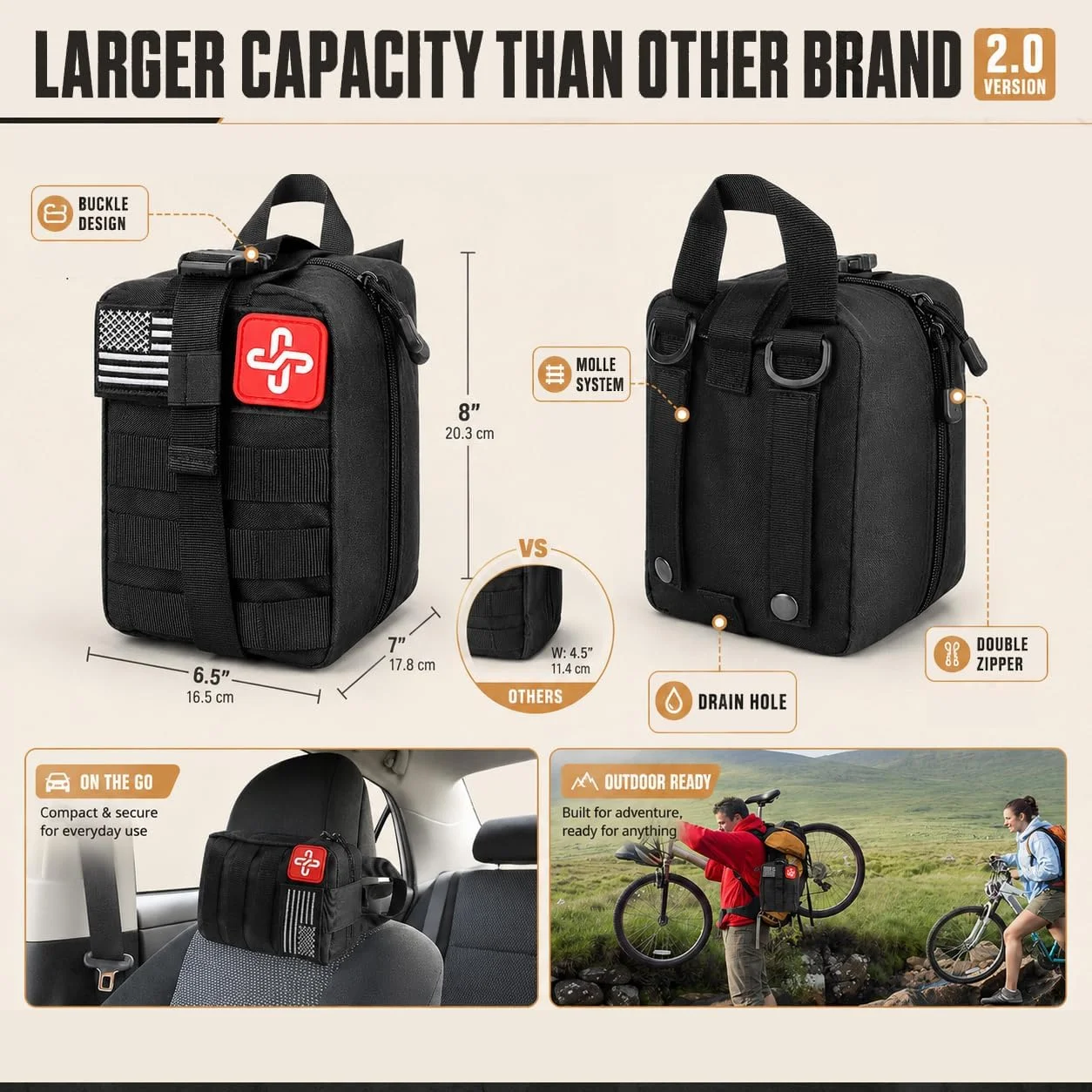 Car Emergency Kit Portable Family Travel T - Image 2
