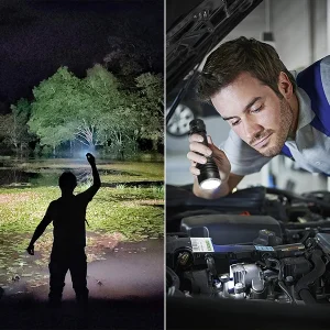 Rechargeable Tactical Flashlight Waterproof - Thumbnail Image 3